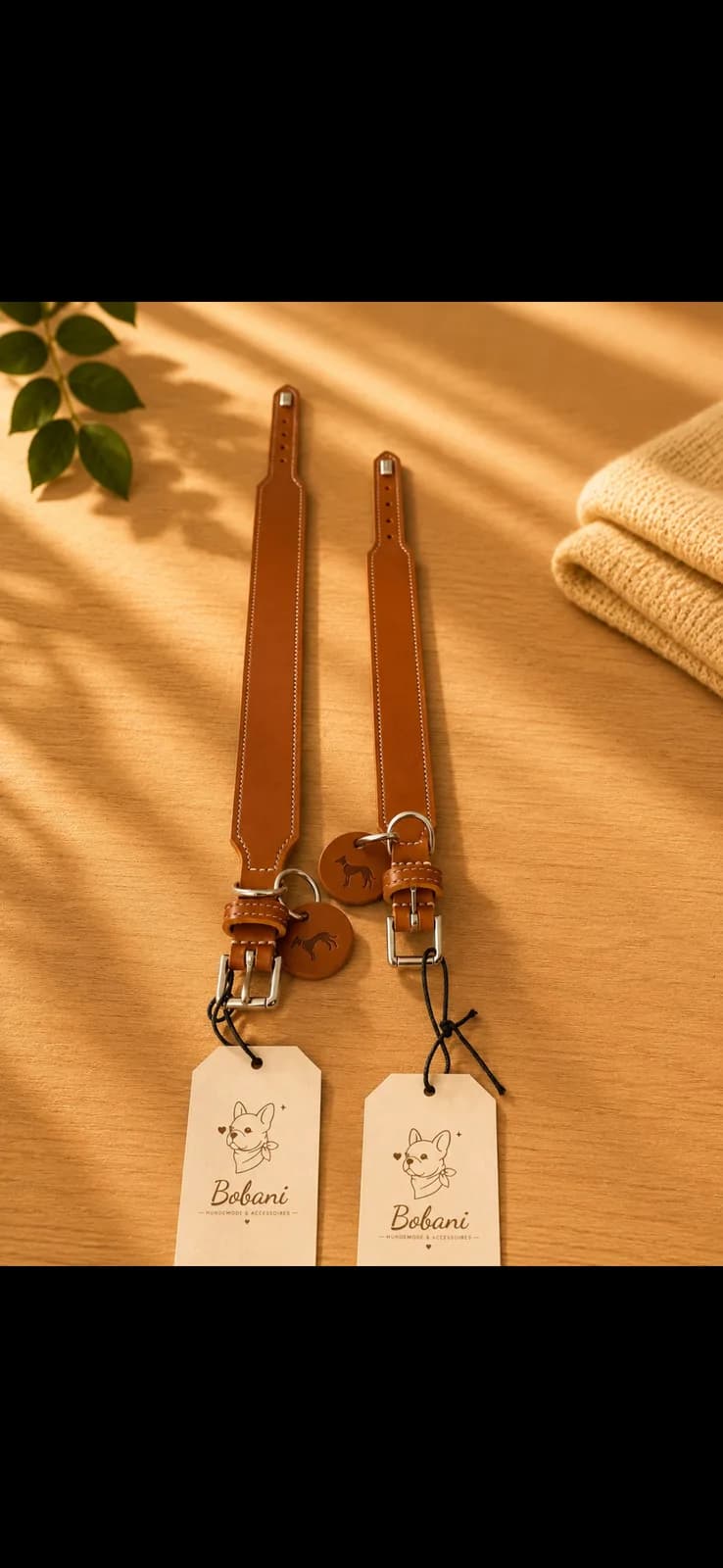 Halsband Groß – Braun
