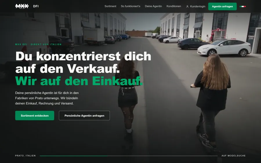 Vorschau der Website MXX DFI